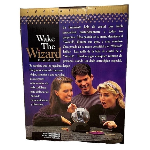 Wake The Wizard The Enchanted Talking Crystal Ball Game - New in Box - Spanish - Picture 5 of 11